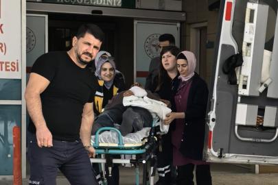 Bursa’da elini makinaya kaptıran işçi yaralandı