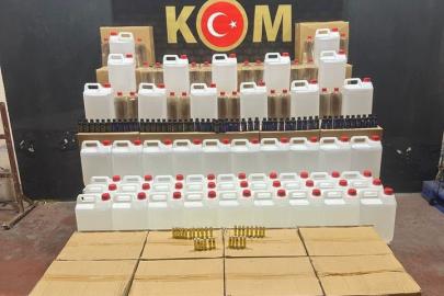 Bursa’da kaçak alkol operasyonu