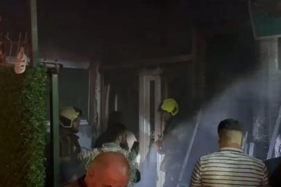 Bursa’da korkutan yangın: Alevler akaryakıt istasyonuna sıçramadan söndürüldü