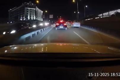 Bursa’da zincirleme kaza kameraya yansıdı