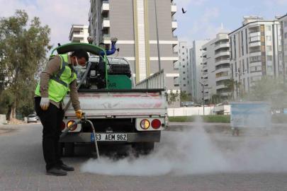 Büyükşehir Belediyesi vektörle mücadeleyi sürdürüyor