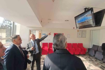 Çakmur kurmaylarına tesisleri gezdi