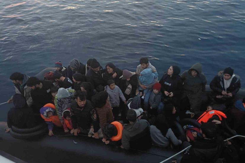 Çanakkale’de 42 kaçak göçmen yakalandı