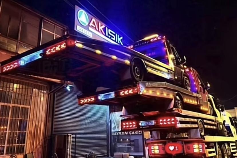 Çekici şovu ceza getirdi