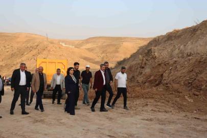 Cizre-Silopi yolunda çalışmalar hızla ilerliyor