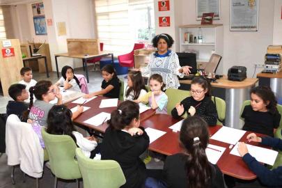 Çocuklar yeteneklerini bu atölyede keşfediyor