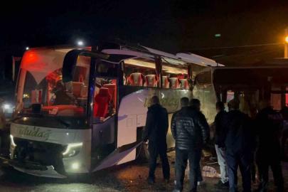 Çorlu-Ergene yolunda belediye otobüsü ile yolcu otobüsü çarpıştı: 9 yaralı