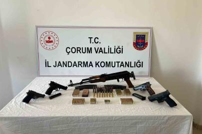 Çorum’da kaçak silah operasyonu: 1 kişi tutuklandı