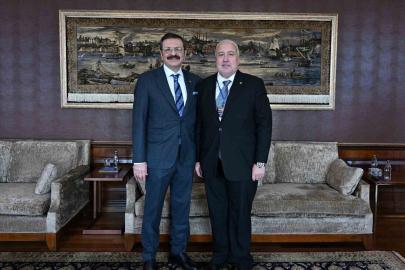 ÇTB heyetinden ABD pazarına açılımı konusunda bilgi alışverişi