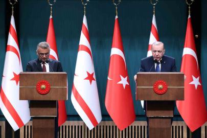 Cumhurbaşkanı Erdoğan: "Kıbrıs meselesine en gerçekçi çözümün Ada’da iki devletin bir arada var olmasından geçtiğine inanıyoruz"