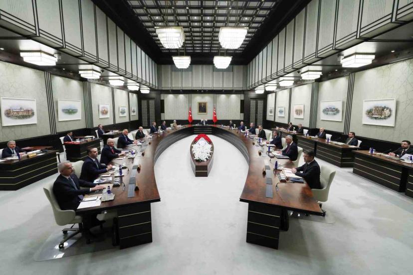 Cumhurbaşkanlığı Kabinesi, Cumhurbaşkanı Recep Tayyip Erdoğan başkanlığında Beştepe’de toplandı.