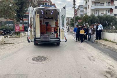 Dengesini kaybedip yola düşen adama kamyon çarptı