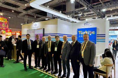 Denizlili sanayiciler Çin Uluslararası İthalat Fuarını ziyaret etti