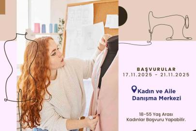 Didim Belediyesi’nden kadınlara özel moda tasarım ve dikiş eğitimi