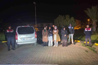 Didim’de 13 düzensiz göçmen, 2 organizatör yakalandı