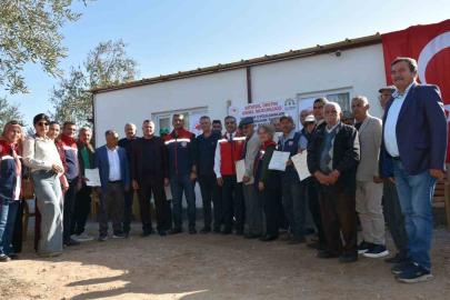 Didim’de ’İyi Tarım’ sertifikaları dağıtıldı