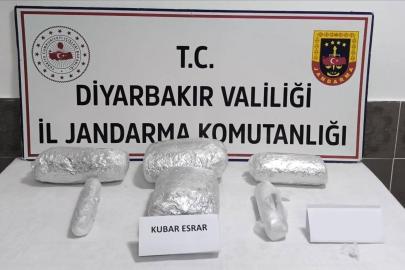 Diyarbakır’da 73 kilo uyuşturucu madde ele geçirildi