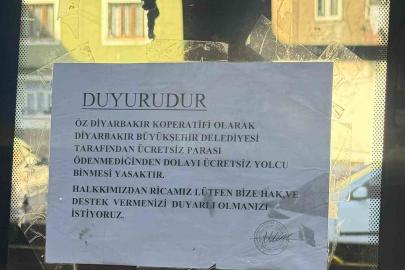 Diyarbakır’da özel halk otobüslerinden ücretsiz yolcu krizi