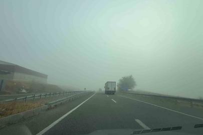 Diyarbakır’da sis etkili oldu