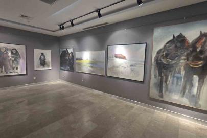 "Doğaçlama" sergisi Tekirdağ’da sanatseverlerle buluştu