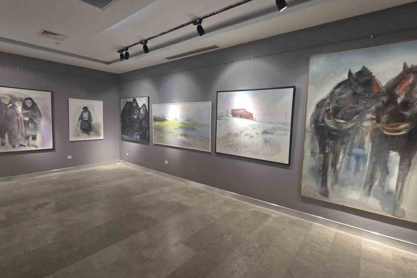 "Doğaçlama" sergisi Tekirdağ’da sanatseverlerle buluştu