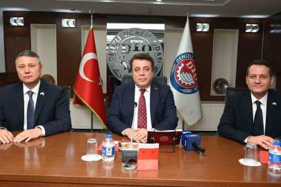 DTO, Kazakistan’ın İzmir Başkonsolosunu ağırladı