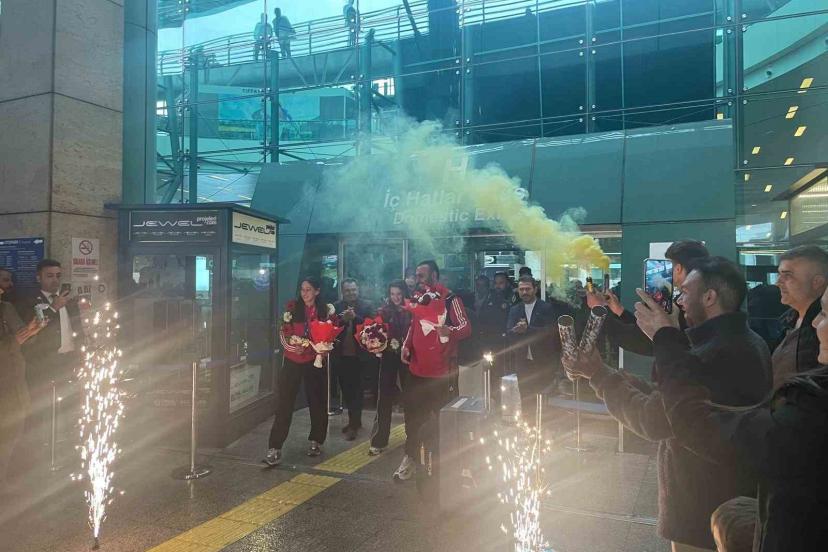 Dünya şampiyonu Taekwondo Milli Takımı Ankara’da