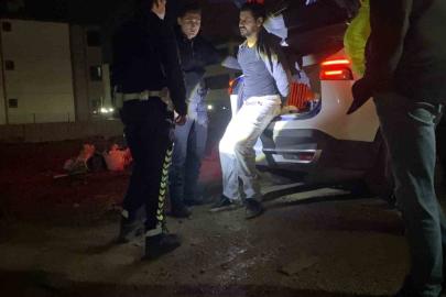 Dur ihtarına uymadı, inşaat alanında yakalandı