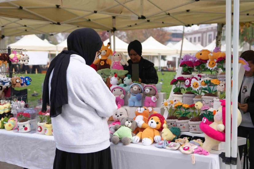 Düzce millet bahçesi üretim şenliğine ev sahipliği yaptı