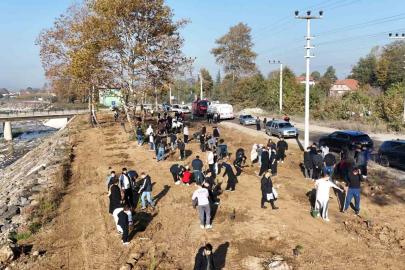 Düzce Üniversitesi’nden yeşil vatan için ağaçlandırma seferberliği