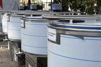Düzce’de süt üreticilerine yüzde 100 hibe ile süt soğutma tankı desteği