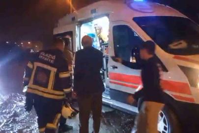 Elazığ’da çocuk, sobayı tinerle yakmak isterken yaralandı