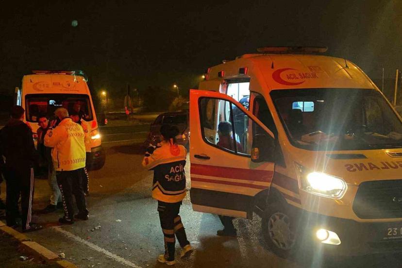 Elazığ’da trafik kazası: 6 yaralı