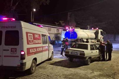 Emet’te araç yangını büyümeden söndürüldü