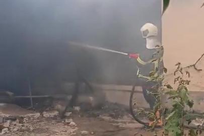 Engelli yaşlı kadın, yangında hayatını kaybetti