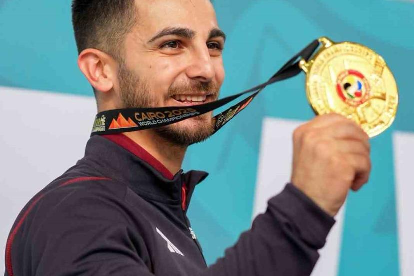 Eray Şamdan, Dünya Karate Şampiyonası’nda altın madalya kazandı