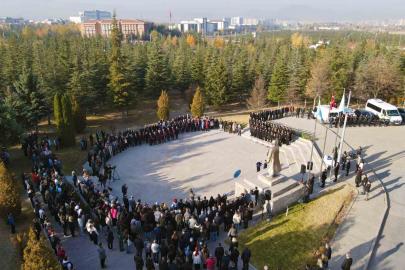 ERÜ’de 10 Kasım Atatürk’ü Anma Töreni gerçekleştirildi