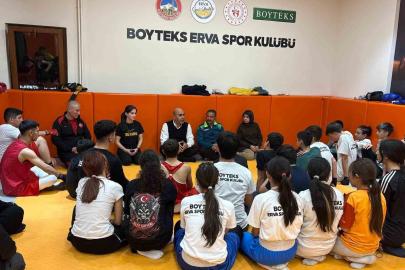 ERVA sporcularına değerler eğitimi