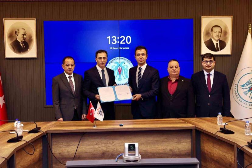 Erzincan Tarıma Dayalı İhtisas Besi OSB için Altyapı ve Fizibilite Projesi Protokolü imzalandı