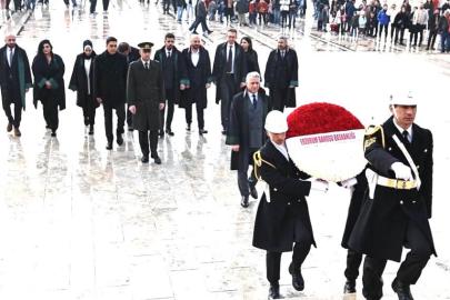 Erzurum Barosu’ndan Anıtkabir’e anlamlı ziyaret