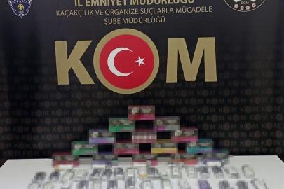 Erzurum’da kaçak sigara operasyonu