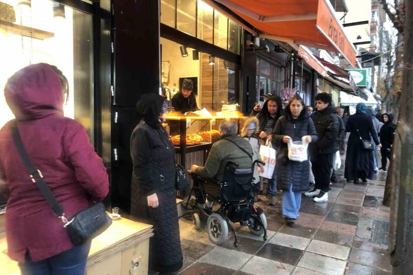 Eskişehir’de yağış etkisini gösterdi