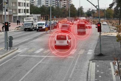 Gaziantep’te kırmızı ışık ihlali yapan 990 araca ceza
