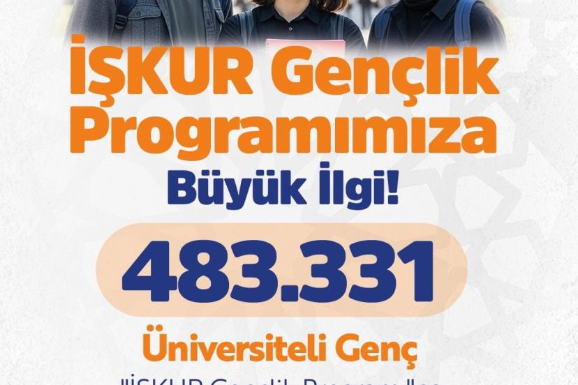 Gençlerden İŞKUR Gençlik Programı’na yoğun ilgi
