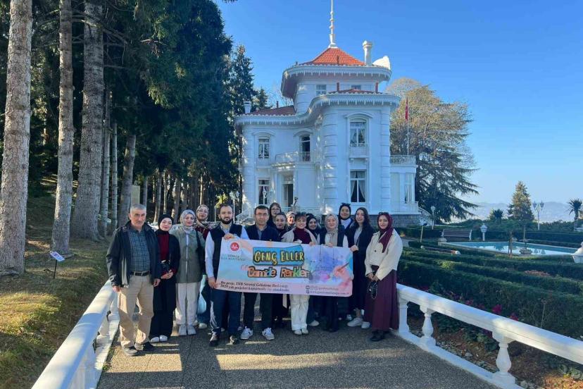 Gençlere yönelik kültür gezisine yoğun ilgi