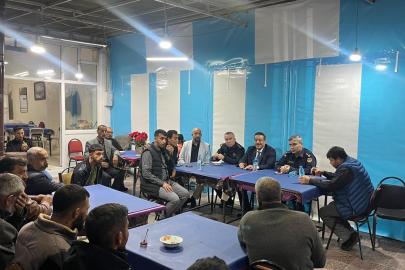 Geriş Mahallesinde vatandaş buluşması