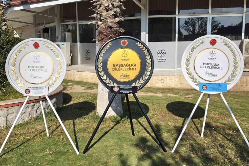 Germencik Belediyesi’nde çelenk paraları çocukların tedavisinde kullanılacak