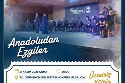 Germencik Belediyesi’nden "Anadolu’dan Ezgiler" gecesi