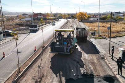 Gesi Mimar Sinan Caddesi’nde yenileme çalışması devam ediyor