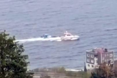 Giresun’da dün yaşanan 1 kişinin öldüğü tekne kazasının yeni görüntüleri ortaya çıktı